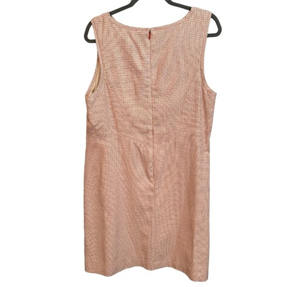 Pendleton Dress Size 14P Red Multi Sleeveless Women Business Work Made In USA - Picture 3 of 12